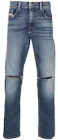 DIESEL Blue Distressed Skinny Jeans A0356209C8701 DIESEL Blue Distressed Skinny Jeans A0356209C8701