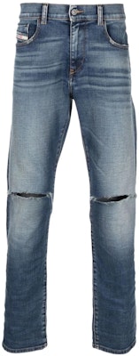 DIESEL 藍色做舊修身牛仔褲 A0356209C8701 Order DIESEL 藍色做舊修身牛仔褲 A0356209C8701