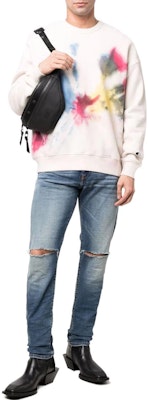 DIESEL 藍色做舊修身牛仔褲 A0356209C8701 Lookbook DIESEL 藍色做舊修身牛仔褲 A0356209C8701