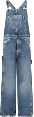 DIESEL Blue Solid Straight-Cut Overalls A09249007M3-01 Buy DIESEL Blue Solid Straight-Cut Overalls A09249007M3-01