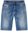 Buy DIESEL Blue Straight-Fit Denim Shorts with Drawstring. A12717068JV-01