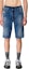 Shop DIESEL Blue Straight-Fit Denim Shorts with Drawstring. A12717068JV-01