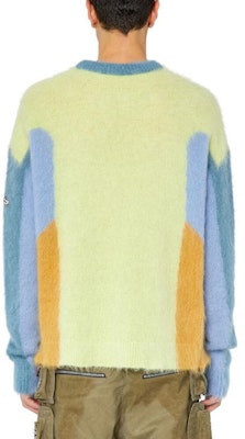 DIESEL Crewneck Pullover Colorblock Sweater Blue Long Sleeve A094790QWTK-E0213 Shop DIESEL Crewneck Pullover Colorblock Sweater Blue Long Sleeve A094790QWTK-E0213