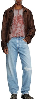 DIESEL 經典藍色割破細節牛仔褲破洞設計. A0356409J80-01 Lookbook DIESEL 經典藍色割破細節牛仔褲破洞設計. A0356409J80-01