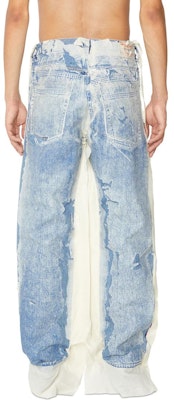 DIESEL 淡復古淺藍拉鏈牛仔褲. A05957007K3 Lookbook DIESEL 淡復古淺藍拉鏈牛仔褲. A05957007K3