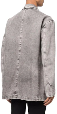 DIESEL Jaket Jas Denim Abu-Abu A040700EIAA02 Shop DIESEL Jaket Jas Denim Abu-Abu A040700EIAA02