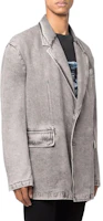 Purchase DIESEL Grey Denim Suit Jacket A040700EIAA02
