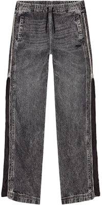 DIESEL 中腰寬鬆抽繩洗水牛仔褲 - 深灰色。 A1424409K24-02 Buy DIESEL 中腰寬鬆抽繩洗水牛仔褲 - 深灰色。 A1424409K24-02