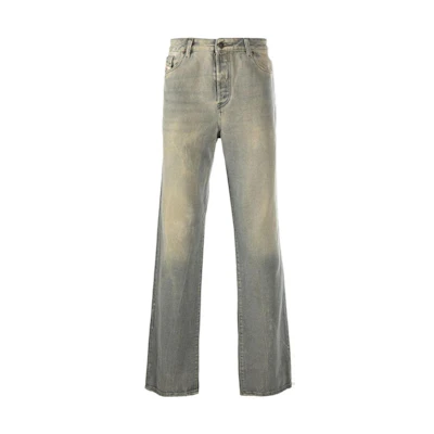 DIESEL Mid-Rise Straight-Leg Jeans A0358809D8702