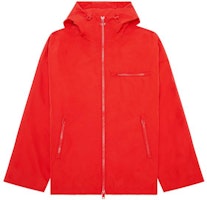 DIESEL Red Hoodie Jacket with Solid Color and Logo Design. A085490TFAL 42A DIESEL Red Hoodie Jacket with Solid Color and Logo Design. A085490TFAL 42A