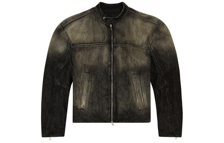 DIESEL  Retro Washed Biker Jacket Blue A130420GHAA-02