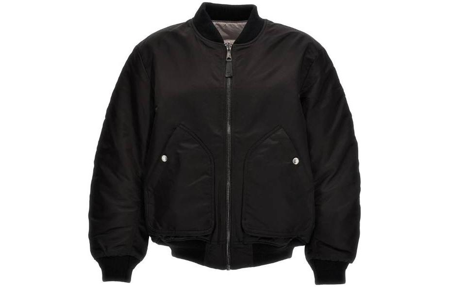 Order 디젤 리버시블 블랙 자켓, 포켓과 지퍼 디자인. A106730HCAS9XX