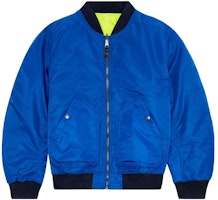 DIESEL Reversible Solid Color Zip-Up Jacket A106730HCAS8EK DIESEL Reversible Solid Color Zip-Up Jacket A106730HCAS8EK