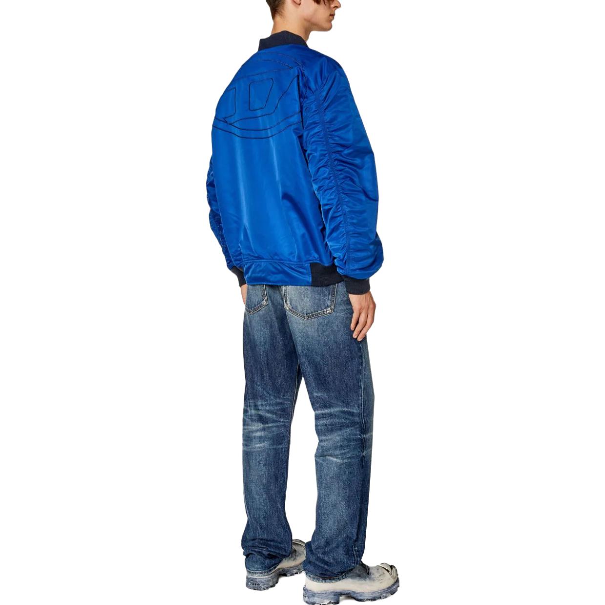 Lookbook DIESEL 雙面純色拉鍊夾克 A106730HCAS8EK