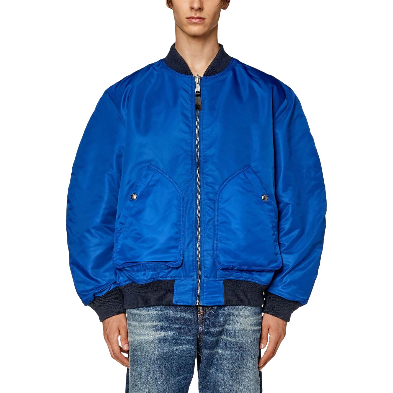 Purchase DIESEL 雙面純色拉鍊夾克 A106730HCAS8EK