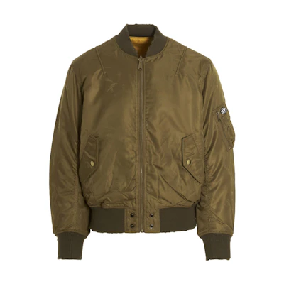DIESEL Reversible Solid Color Zipper Long Sleeve Jacket A062900KBAT-5DQ