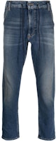 DIESEL Slim Fit Distressed Cropped Jeans A01898068CX-01 DIESEL Slim Fit Distressed Cropped Jeans A01898068CX-01