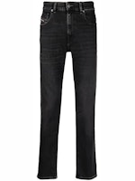 DIESEL Slim Fit Solid Black Jeans A0355809B8-302 DIESEL Slim Fit Solid Black Jeans A0355809B8-302