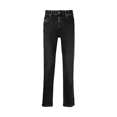 DIESEL Slim Fit Solid Black Jeans A0355809B8-302