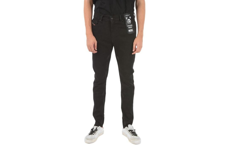 DIESEL  Slim Fit Straight Jeans Black DISTORTXSP2A02025069TI2
