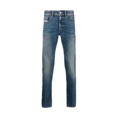DIESEL Slim Fit Straight Leg Jeans Blue A0359409E8801