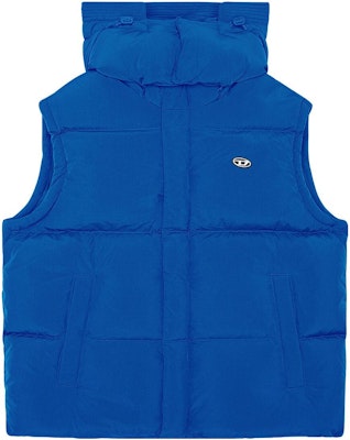 DIESEL ソリッドロゴ 取り外し可能フード ベスト - ブルー A106020AEAI-8EK Buy DIESEL ソリッドロゴ 取り外し可能フード ベスト - ブルー A106020AEAI-8EK
