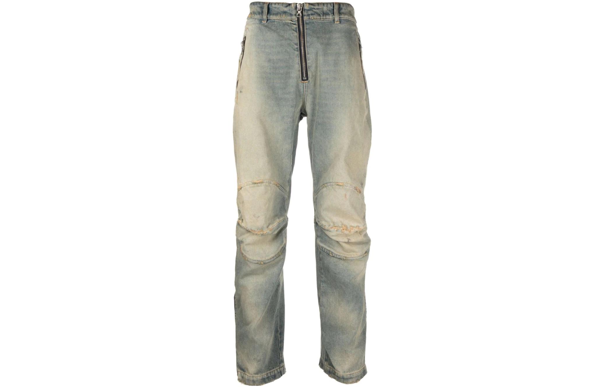 DIESEL  Straight-Leg Faded Blue Jeans. A103170ENAV 圖 2