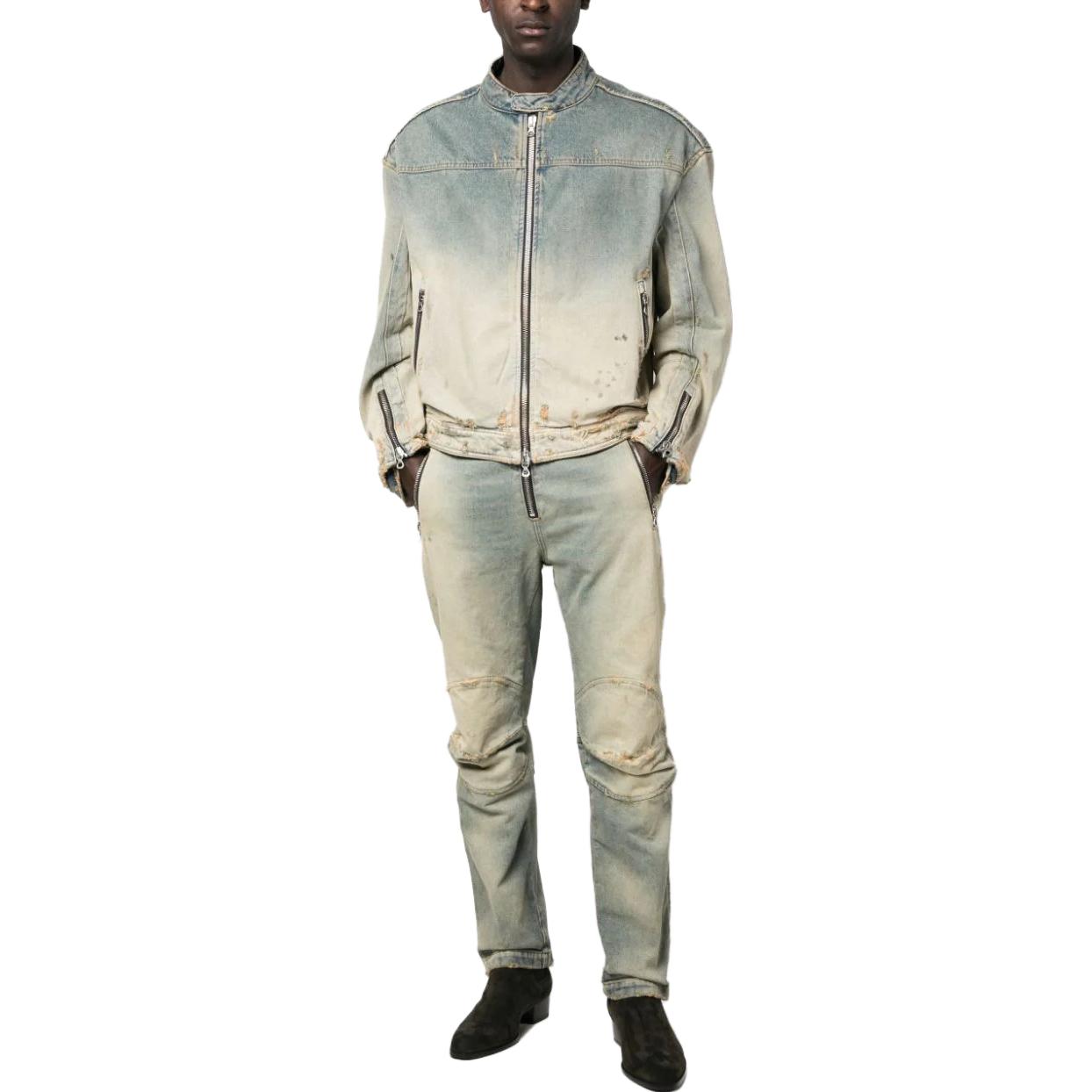 DIESEL  Straight-Leg Faded Blue Jeans. A103170ENAV 圖 3