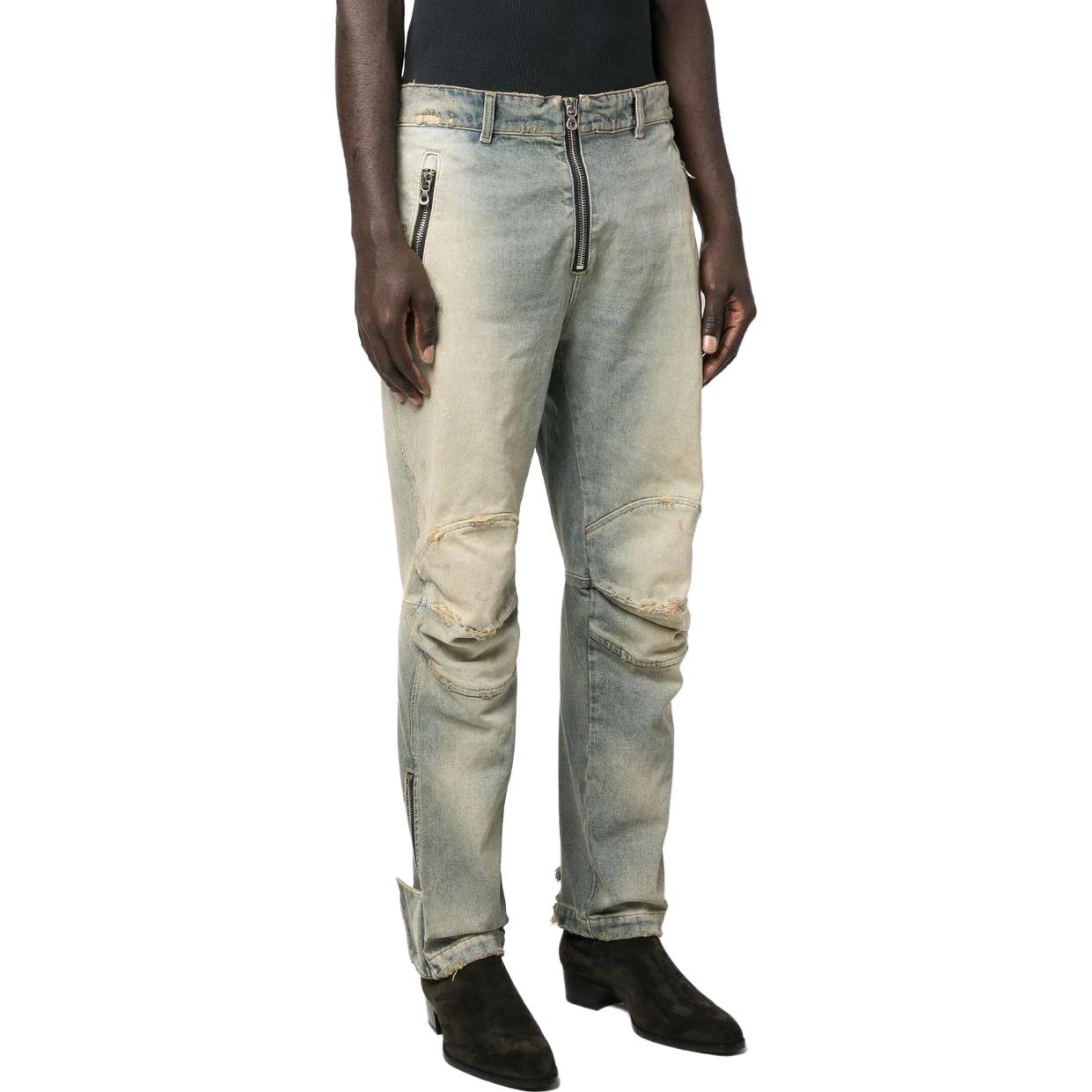 DIESEL  Straight-Leg Faded Blue Jeans. A103170ENAV 圖 5