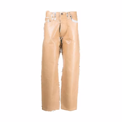 DIESEL Straight Fit Distressed Jeans A05959007B701