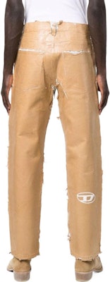 DIESEL ストレートフィット ダメージデニムジーンズ A05959007B701 Purchase DIESEL ストレートフィット ダメージデニムジーンズ A05959007B701