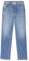 DIESEL Stretch Side-Zip Jeans in Medium Blue. A103860LICI DIESEL Stretch Side-Zip Jeans in Medium Blue. A103860LICI