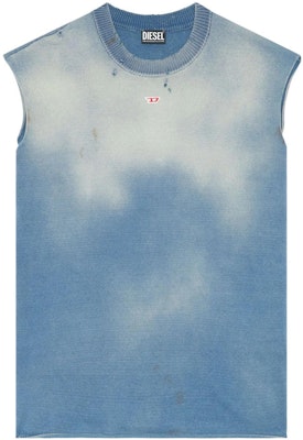 디젤 빈티지 민소매 크루넥 티셔츠 SS23 라이트 블루. A103530TFAE-81E Buy 디젤 빈티지 민소매 크루넥 티셔츠 SS23 라이트 블루. A103530TFAE-81E