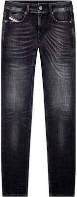 DIESEL 水洗做舊直筒牛仔褲 - 黑色丹寧 A0359409G54-02 Buy DIESEL 水洗做舊直筒牛仔褲 - 黑色丹寧 A0359409G54-02