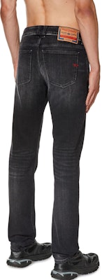 DIESEL 水洗做舊直筒牛仔褲 - 黑色丹寧 A0359409G54-02 Shop DIESEL 水洗做舊直筒牛仔褲 - 黑色丹寧 A0359409G54-02