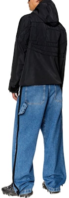 DIESEL Waterproof Hooded Long Sleeve Jacket Black. A114310TFAL Purchase DIESEL Waterproof Hooded Long Sleeve Jacket Black. A114310TFAL