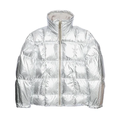 Diesel Alphabet Stand Collar Down Jacket Unisex Winter Coat A031450SEAH-9BI