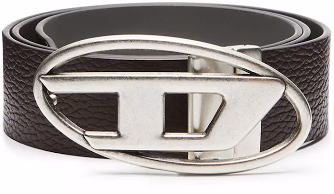 DIESEL B-1DR Rev II Brown Leather Belt with Smooth Buckle for Men. X09812P4420 Buy DIESEL B-1DR Rev II Brown Leather Belt with Smooth Buckle for Men. X09812P4420