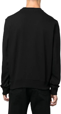 Diesel Black Cotton Sweatshirt with Logo Print A064920GRAC9XX Shop Diesel Black Cotton Sweatshirt with Logo Print A064920GRAC9XX