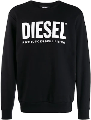 Diesel 黑色大Logo印花長袖圓領衛衣 00SWFH0BAWTS900 Buy Diesel 黑色大Logo印花長袖圓領衛衣 00SWFH0BAWTS900