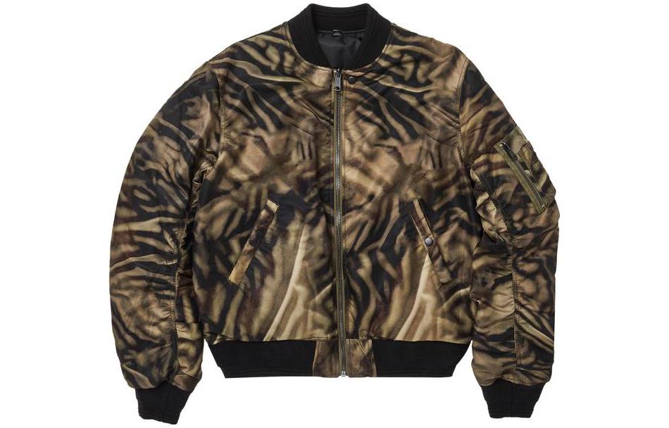 Diesel Black Full-Zip Baseball Jacket A126020NJAW-5AFA