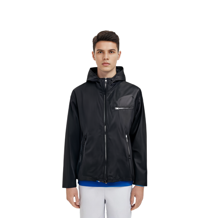 Details for Diesel 黑色橢圓D標誌連帽外套 A114310TFAL-9XX