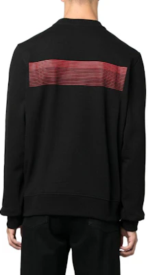 Diesel Black Pullover Cotton Sweatshirt with Logo Graphic Print A064900GRAC9XX Purchase Diesel Black Pullover Cotton Sweatshirt with Logo Graphic Print A064900GRAC9XX