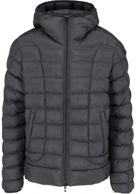 Diesel Black Solid Color Hooded Jacket with Dual-Zip Closure A147200BHAZ-9XX Buy Diesel Black Solid Color Hooded Jacket with Dual-Zip Closure A147200BHAZ-9XX