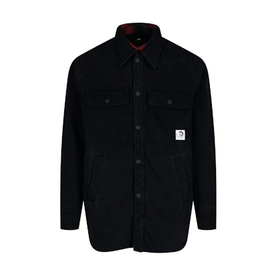 Diesel Blue Cotton Long-Sleeve Jacket with Solid Logo Patch 00SB990NAYA02