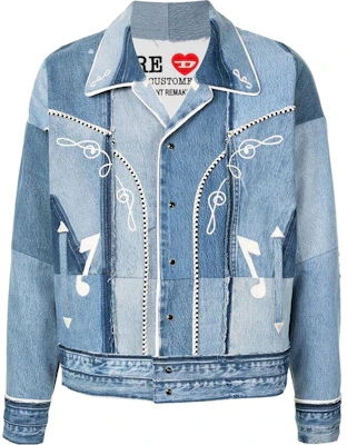 디젤 블루 데님 재킷, 턴다운 칼라, 싱글브레스트 디자인 00SKQ1BLDE Buy 디젤 블루 데님 재킷, 턴다운 칼라, 싱글브레스트 디자인 00SKQ1BLDE