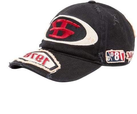 Topi Baseball Katun Distressed DIESEL C-Braff Warna Hitam A151030QKAA Buy Topi Baseball Katun Distressed DIESEL C-Braff Warna Hitam A151030QKAA