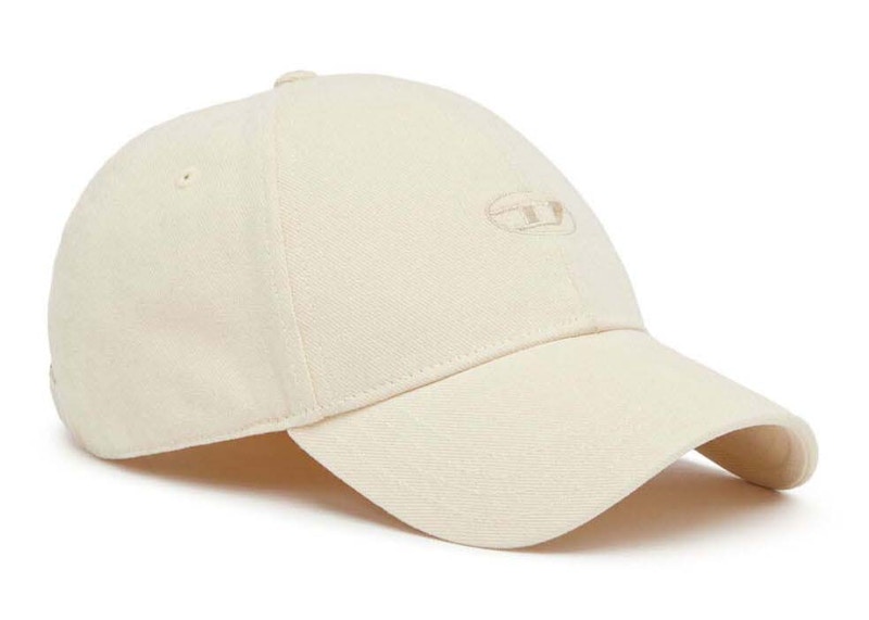 Diesel C-Run-Wash Baseball Cap White
