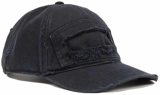 Diesel C-Thurs Baseball Cap with Cut-Out Patch Black Buy Diesel C-Thurs Baseball Cap with Cut-Out Patch Black