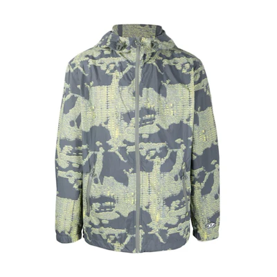 Diesel Camo Graphic Print Full-Zip Hoodie Jacket for Men A088180DMAU5BVA